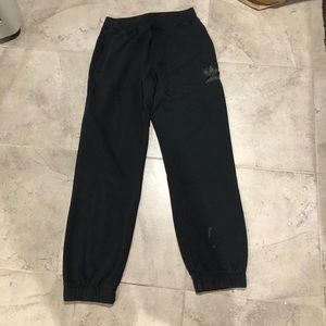 Adidas Men’s Black Joggers Sweatpants Size Medium